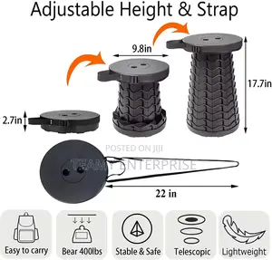Retractable Telescopic Stool - Adjustable Chair