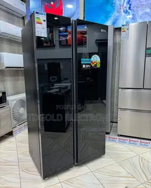 Hisense 591l Side-by-Side Glass Door Refrigerator – Model Ref 79wc
