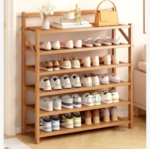 Thicken Bamboo Shoe Racks Rental Room