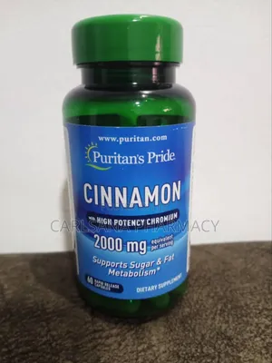 Puritans Pride Cinnamon With High Potency Chromium