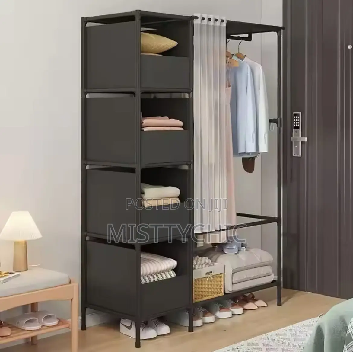 Wardrobe Clothes Hanger Storage Locker