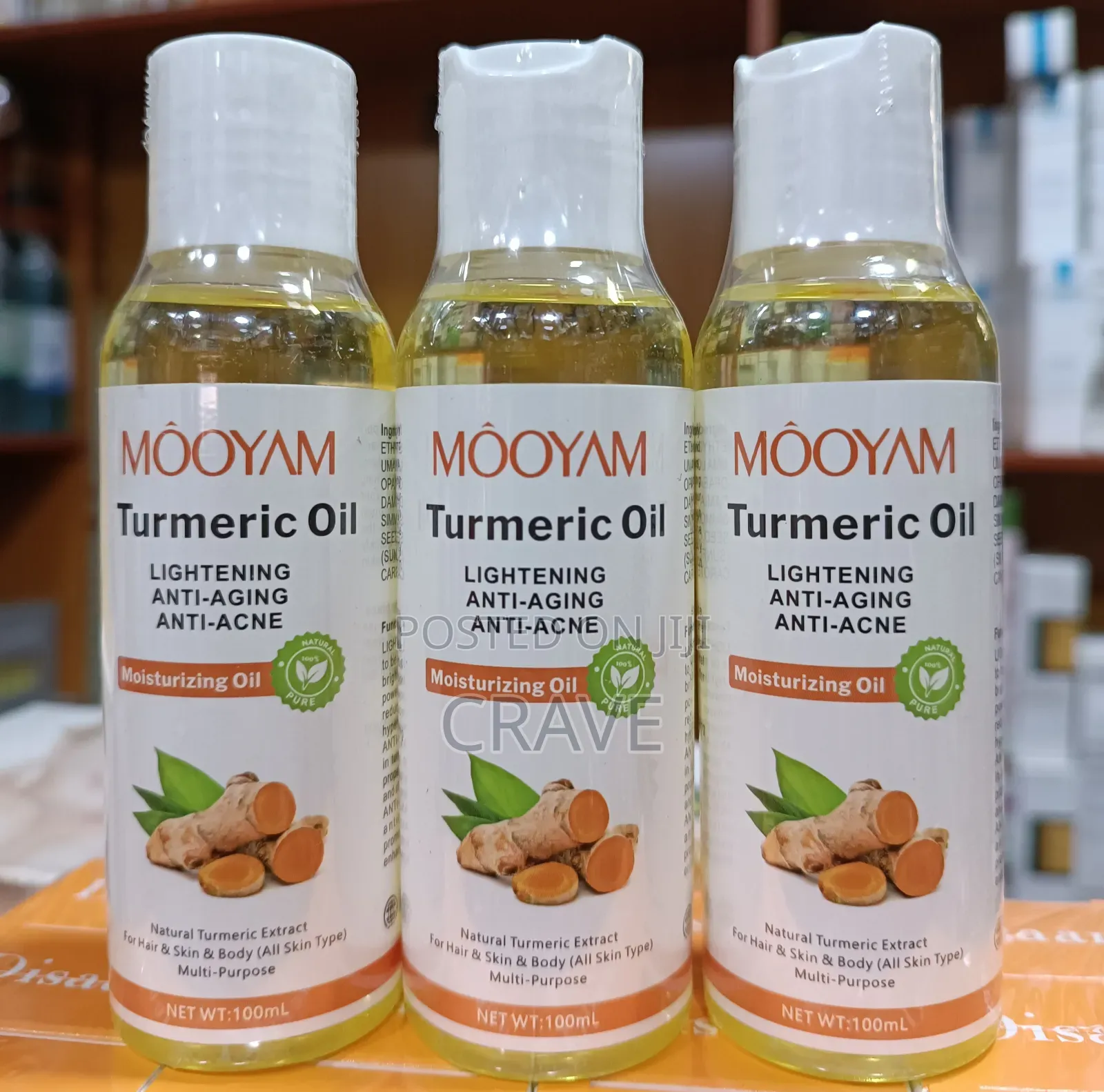 Mooyam Body Oil (Vc, Tumeric,