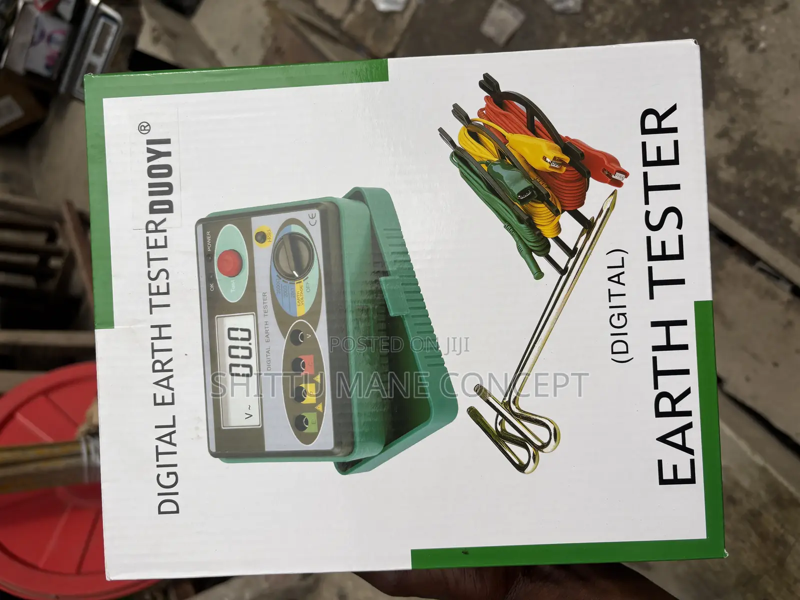 Digital Earth Tester Duoyi