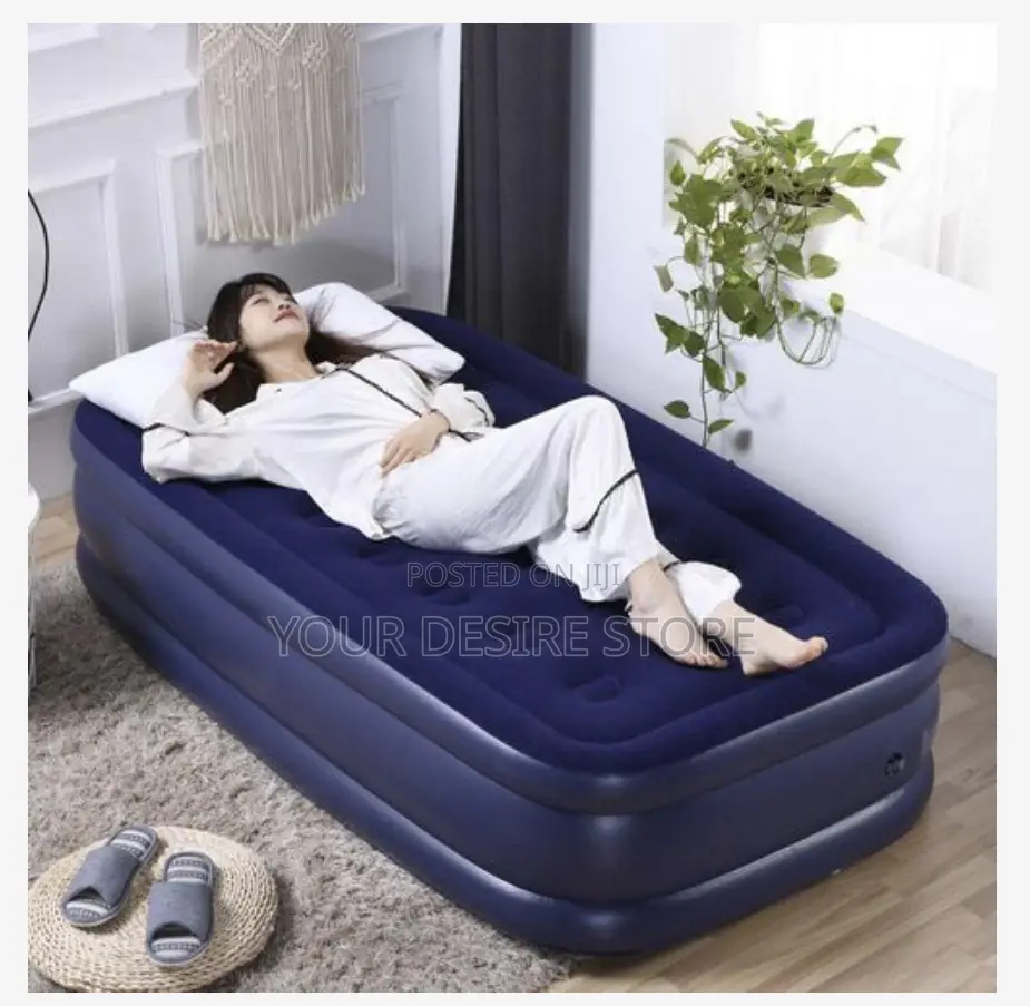 Luxury Thickened Inflatable Bed Double Layer