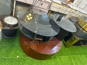 Center Table With Different Colored Is Available as Seen