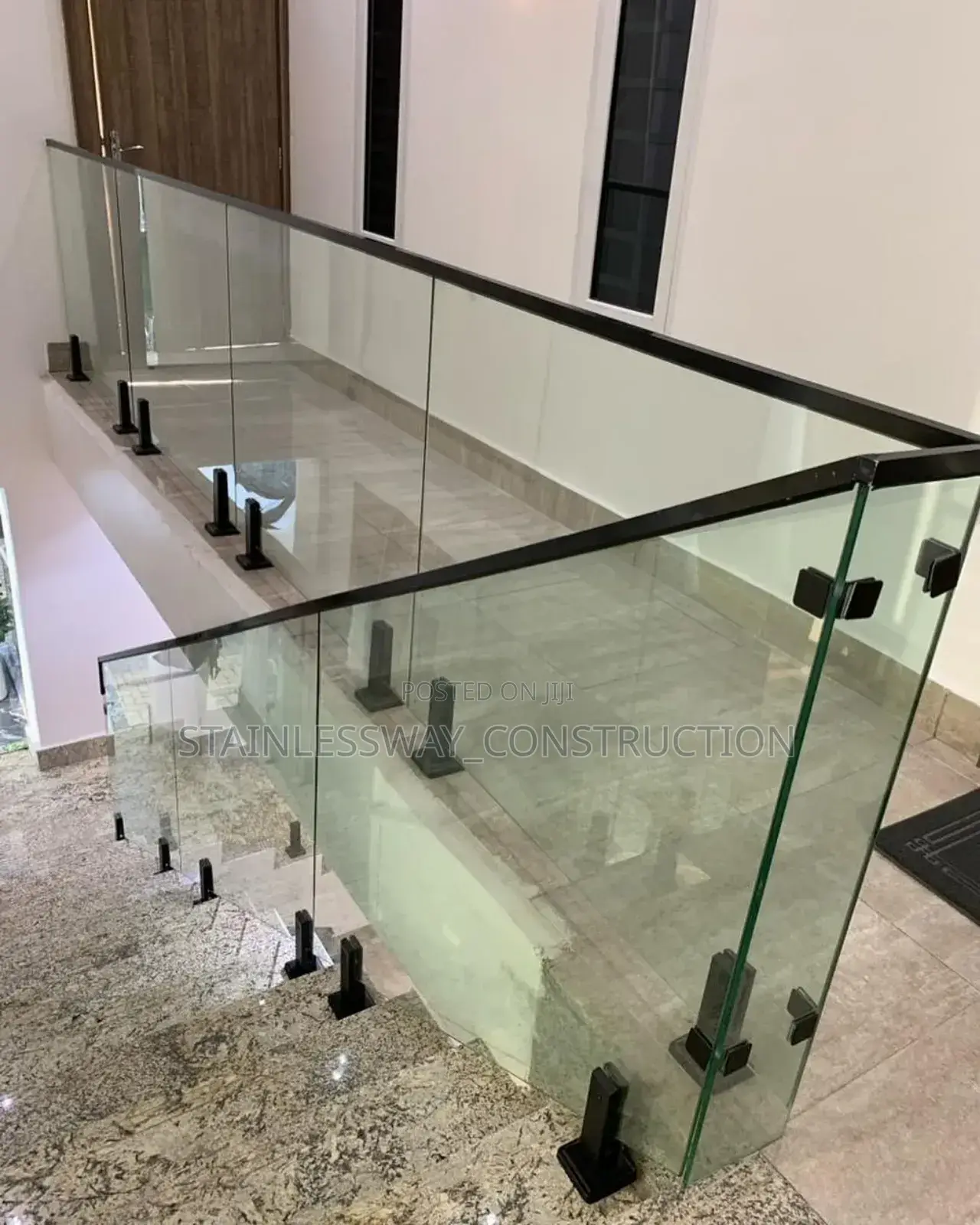 Staircase Glass Work
