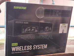 Shure Slxd24/Sm58 Digital Wireless Handheld Microphone System.