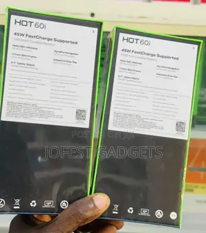 New Infinix Hot 60i 128 GB Gray