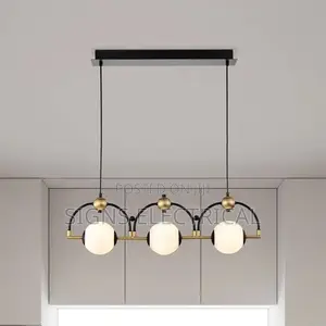 Modern Scandinavian Glass Chandelier