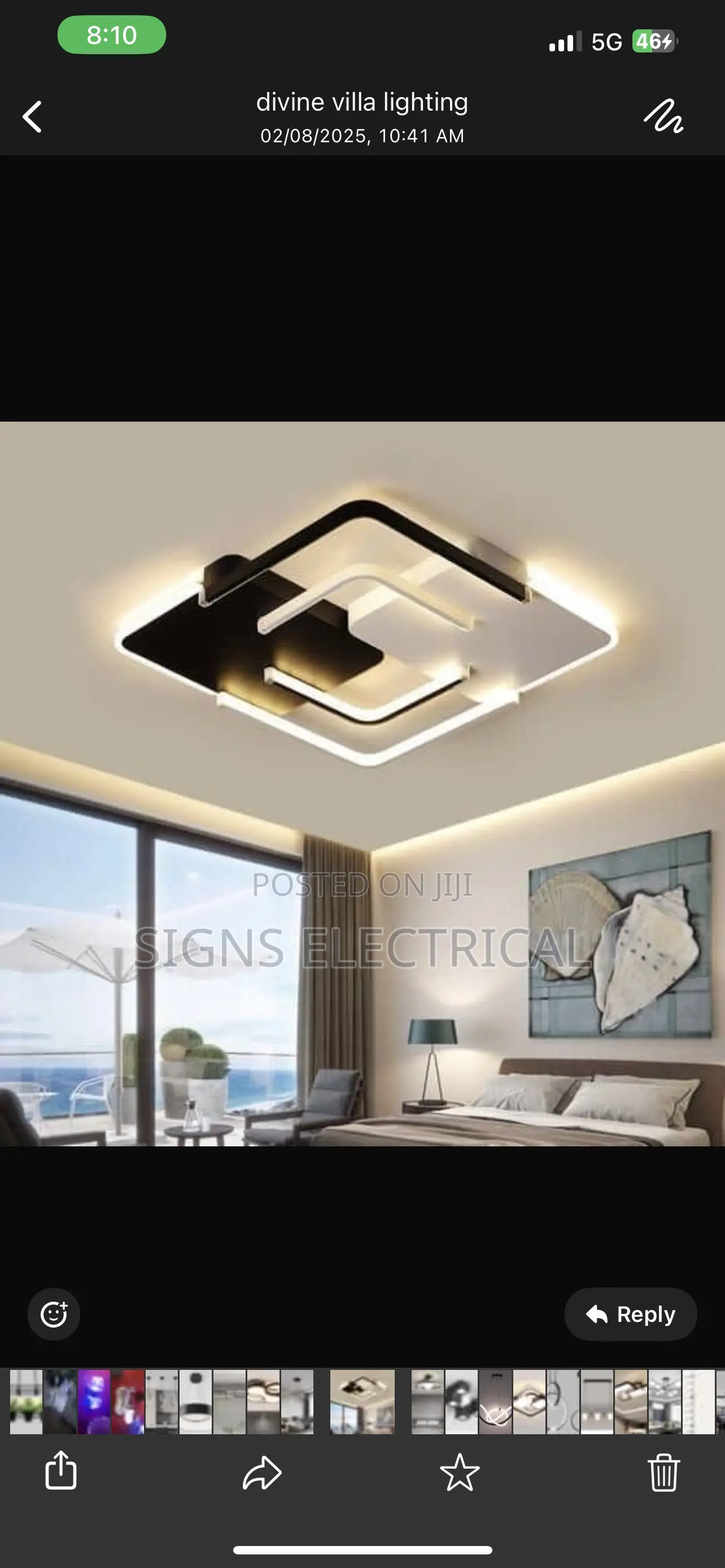 Modern Ceiling Lights Led Lamp