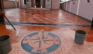 Concrete Stamp Floor