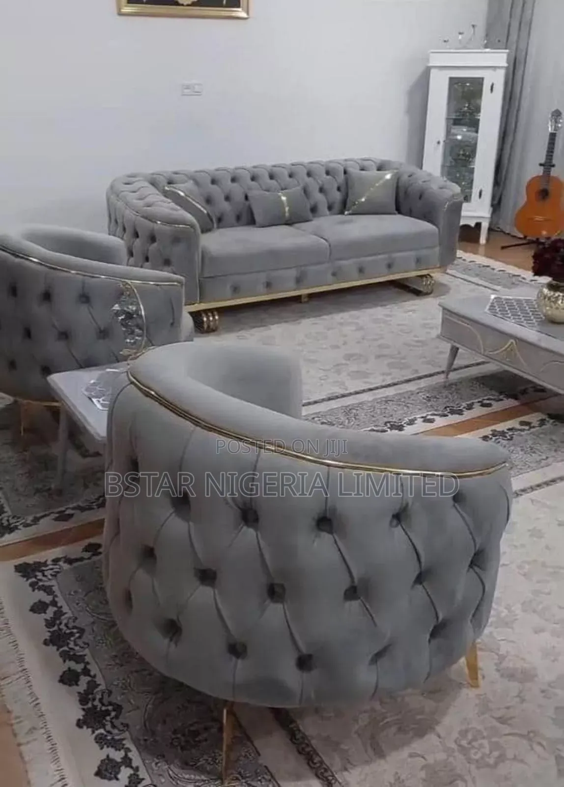 Refined Comfort: Premium 7-Seater Sofa
