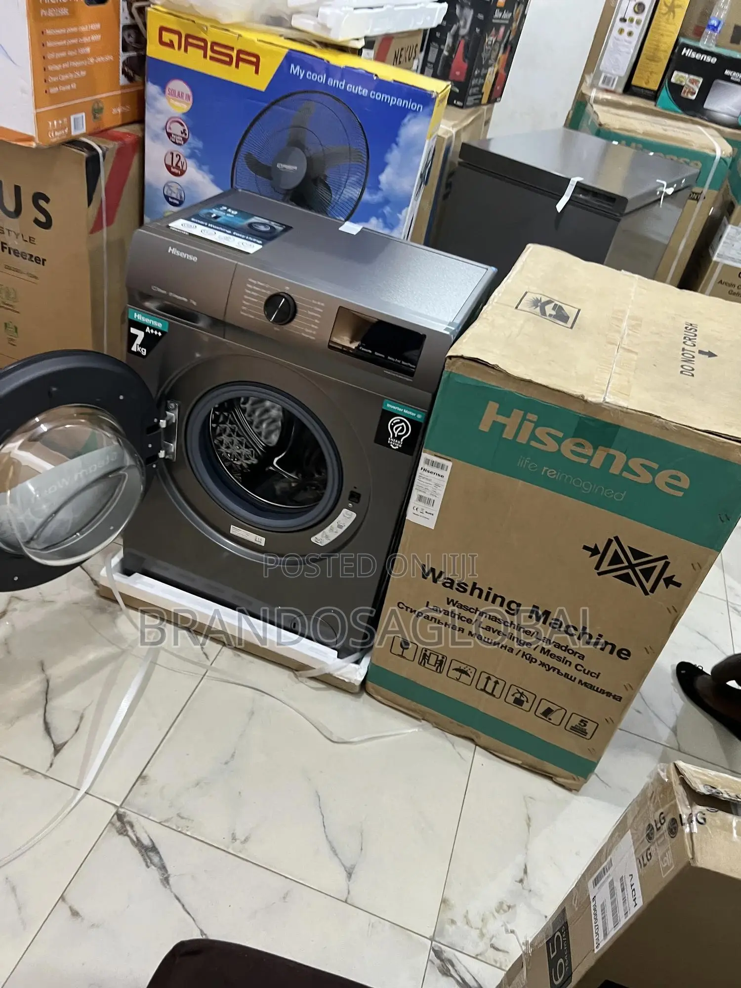 Latest Energy Saving Hisense 7kg Automatic Front Load Washer