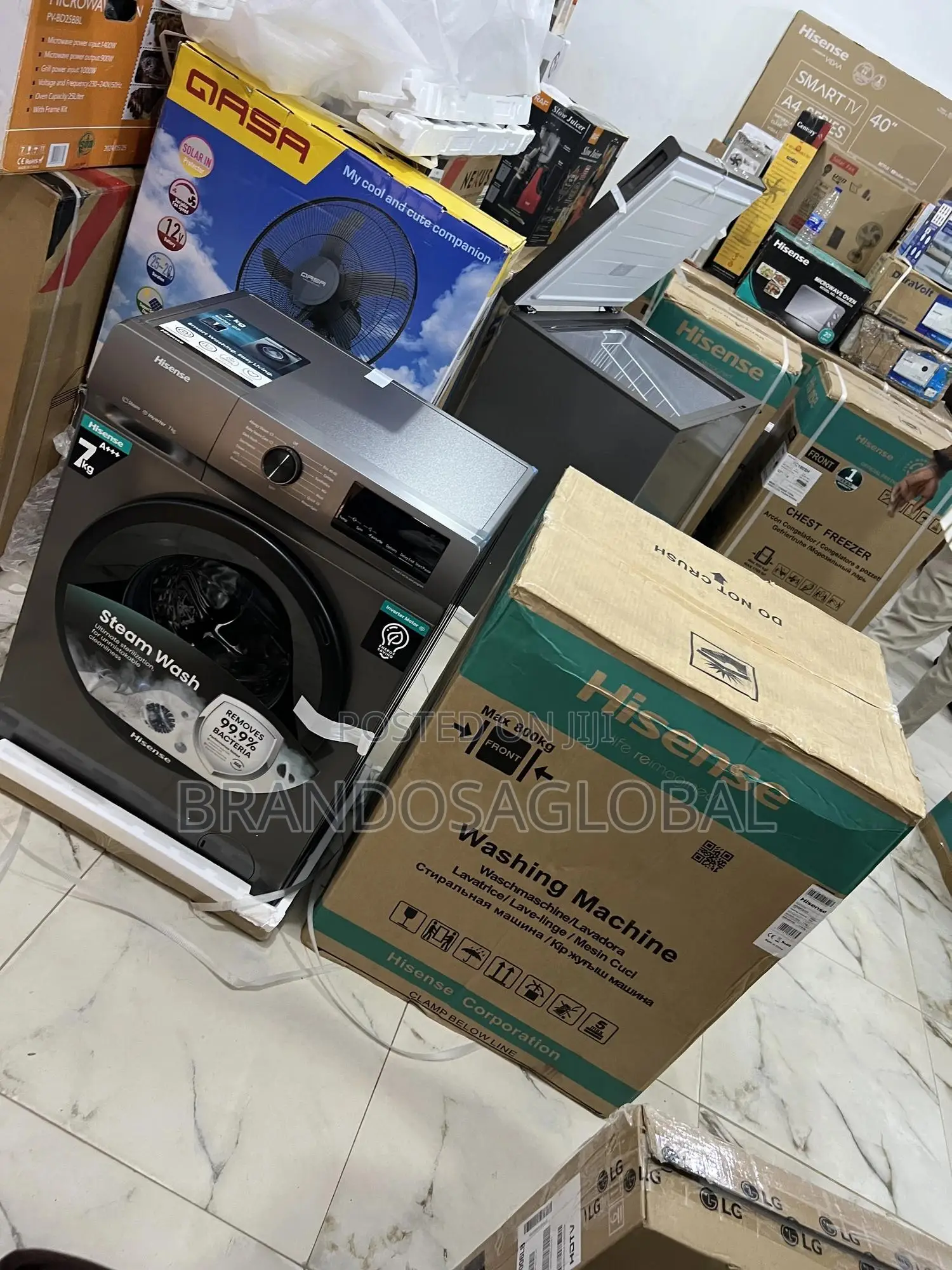 New Hisense 7kg Front Load Automatic Washing Machine