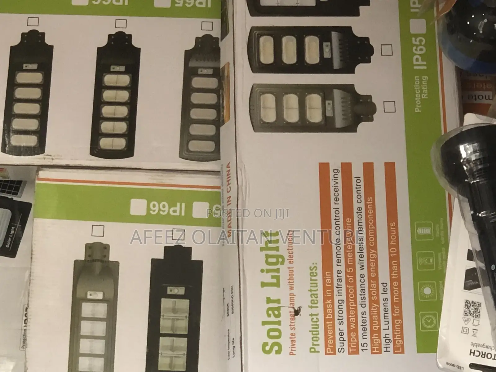Touch Light With Solar