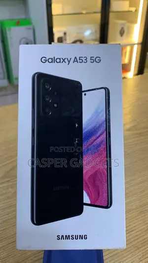 New Samsung Galaxy A53 5G 128 GB Black
