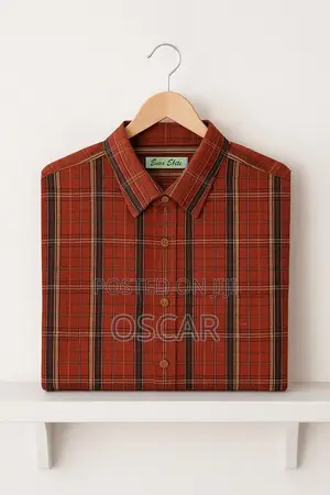 Photo - Classic Strip Quality Office Men's Shirt Corporate Formal Casual