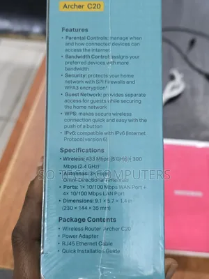 Tp Link Ac750 Wireless Router