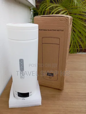 Car Electric Kettle Car Tea Kettle Heating Water Bottle LCD Display