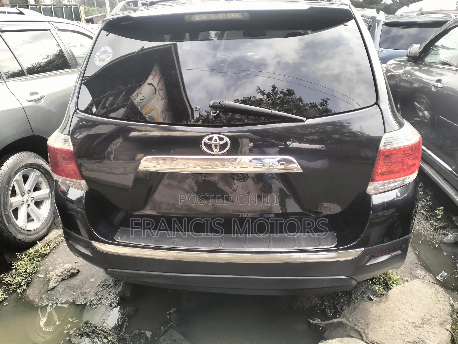 Toyota Highlander Limited 2012 Black