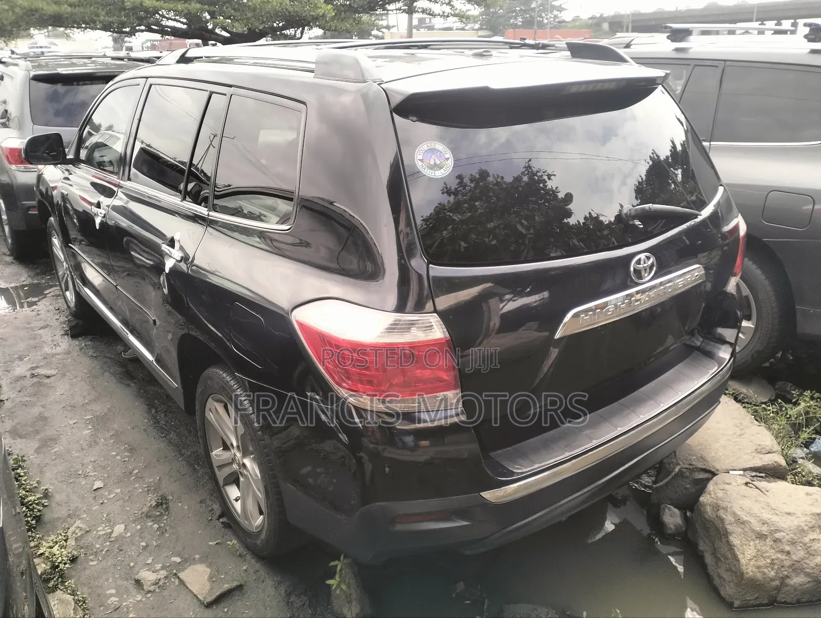 Toyota Highlander Limited 2012 Black