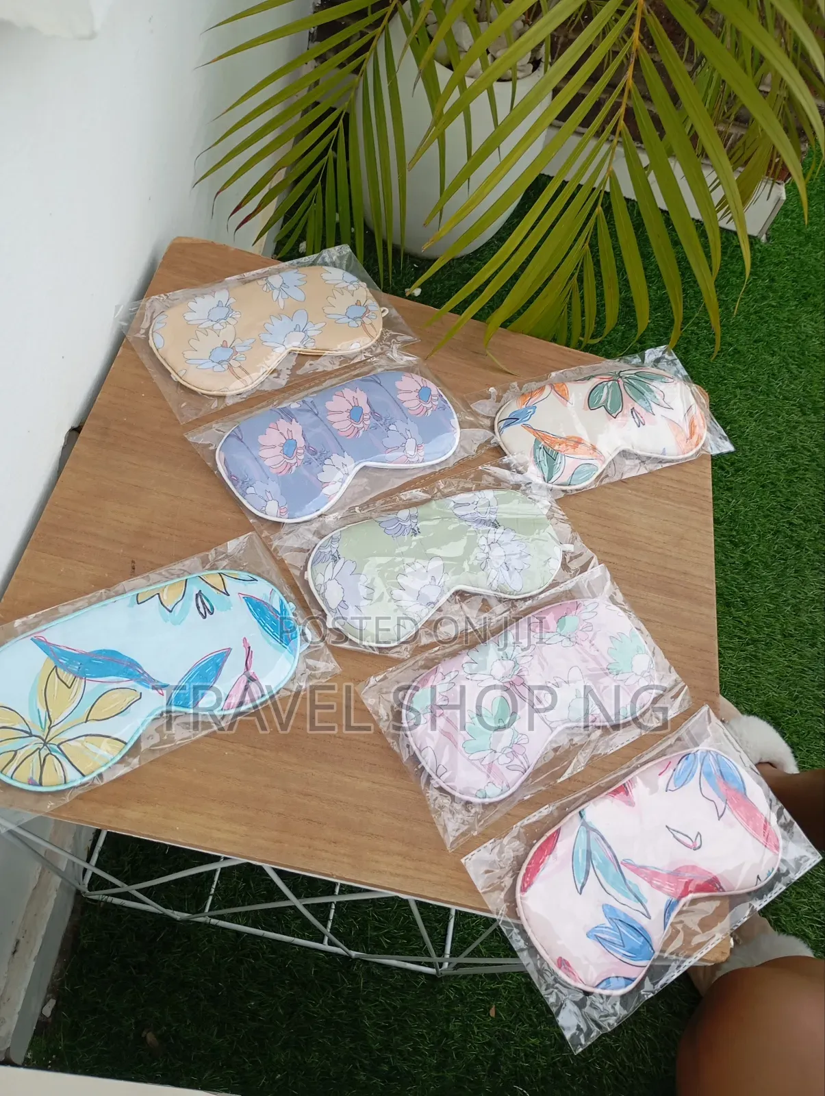 Pattern Satin Eye Masks