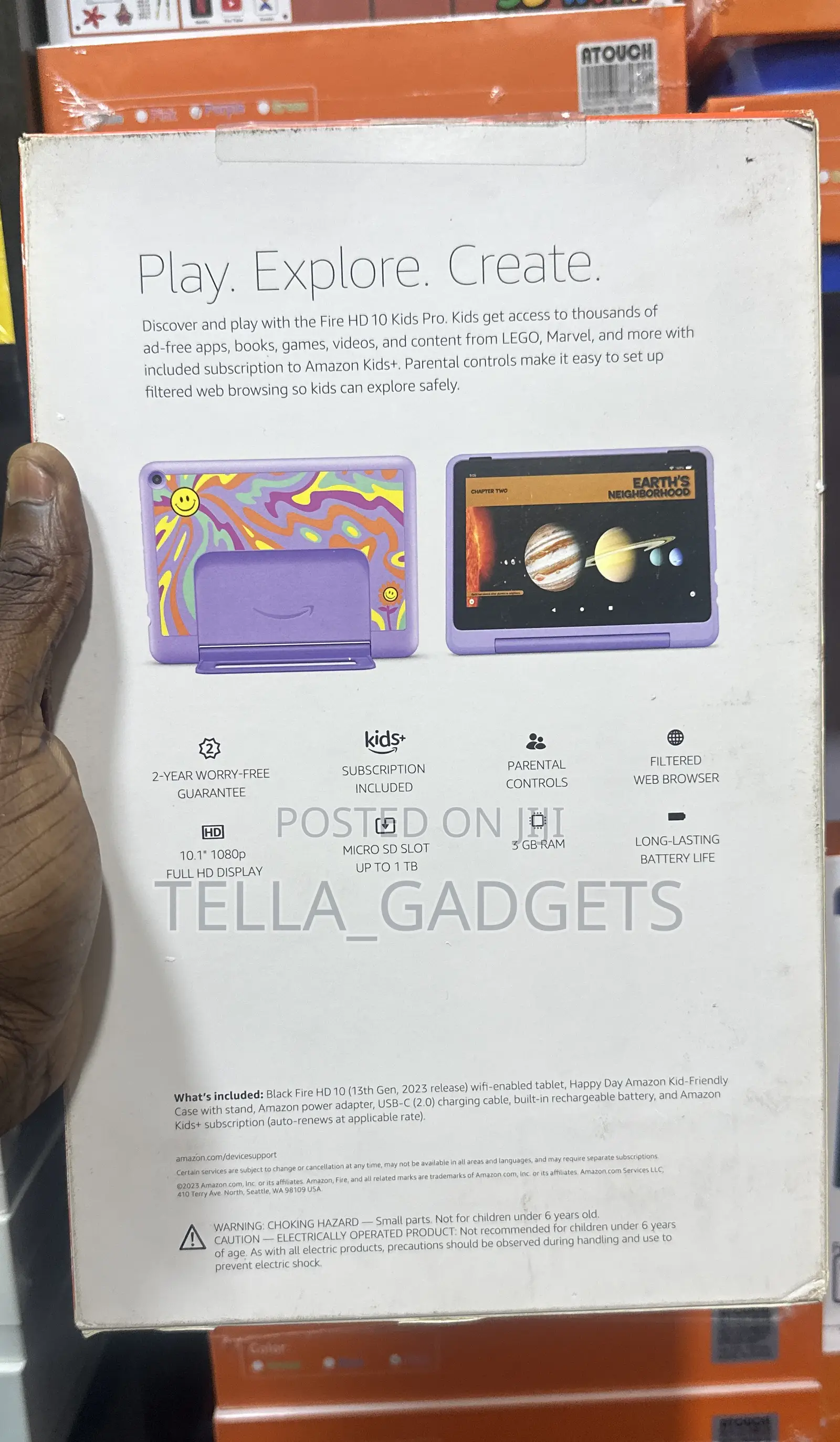 New Amazon Fire HD 10 Kids Pro 32 GB