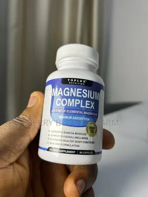 Magnesium Complex Supplement 8 Elemental 1000mg Glycinate,90 Capsules
