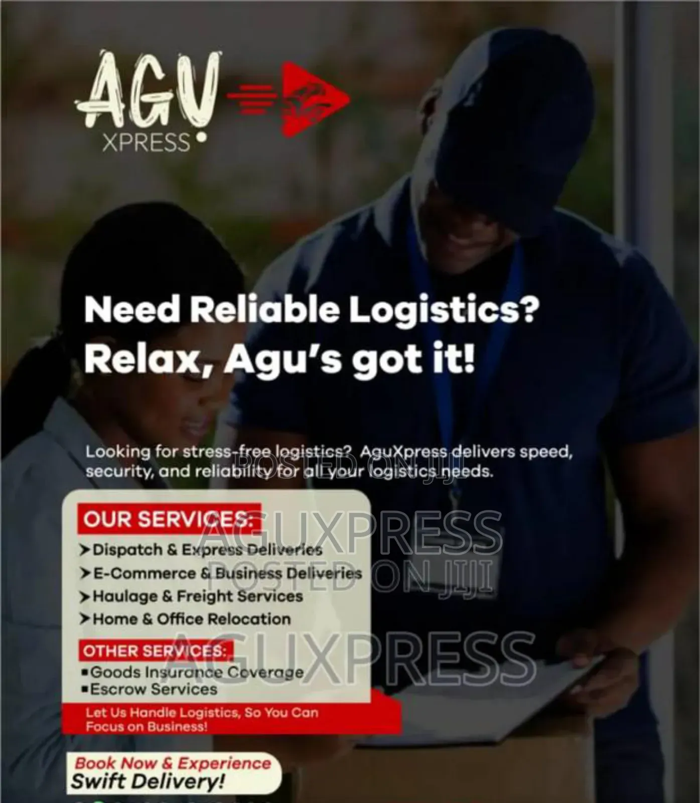 Pickup, Dispatch, Delivery And Haulage Services