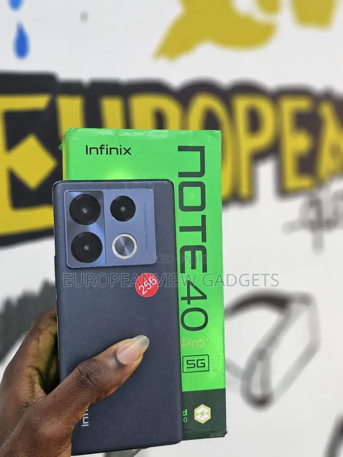Infinix Note 40 Pro Plus 5G 256 GB Gray