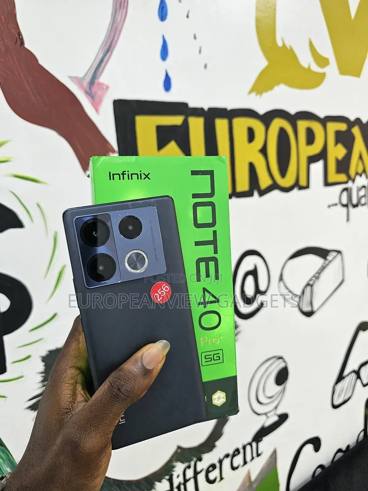 Infinix Note 40 Pro Plus 5G 256 GB Gray