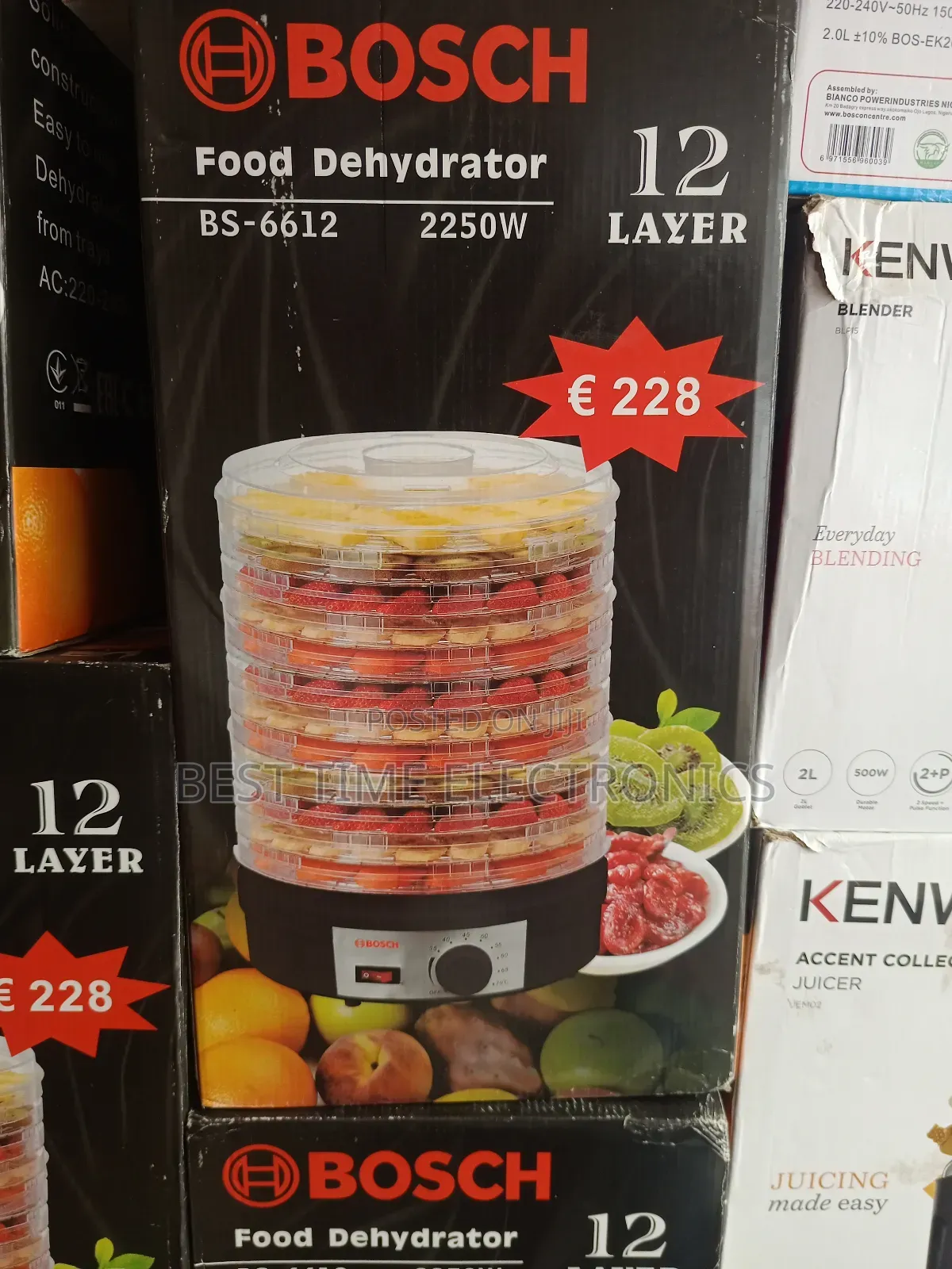 Premium Bosch 12 Layer Food Dehydrator