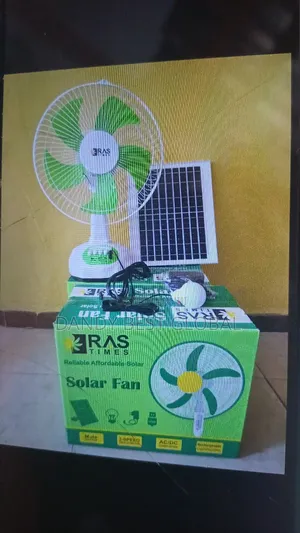 Ras Time Portable Solar Fan