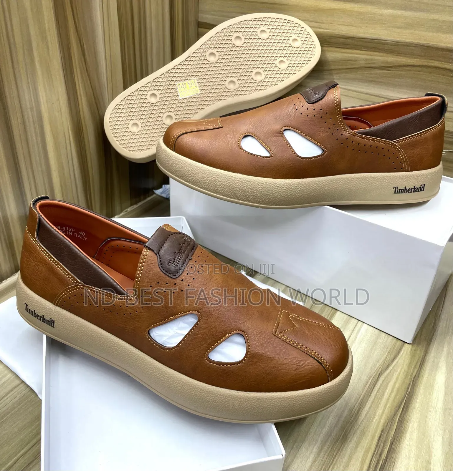 Brown Leather T