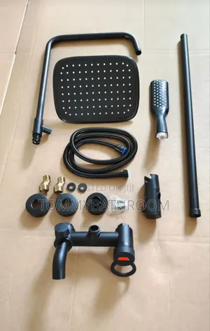 Black Shower Mixer