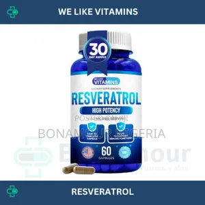 We Like Vitamins Resveratrol 1000mg X60 Caps