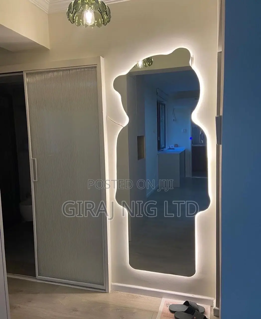 Wall Teddy Bear With Led Light