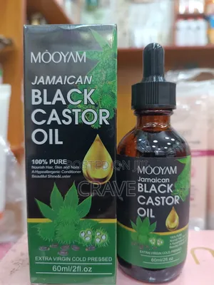 Mooyam Jamaican Black Castor Oil,Natural Oil for Hair Skin,