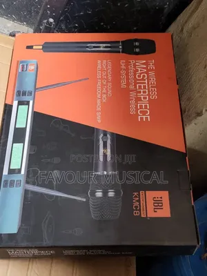 JBL Kmc8 Professional Wireless Microphone System.