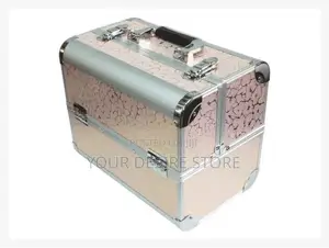 Make Up for You Professional Makeup Box - Gold Silver 