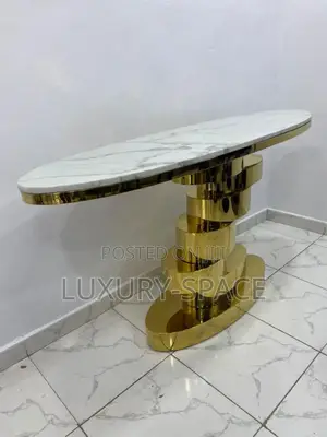 Luxury Modern Marble Console Table