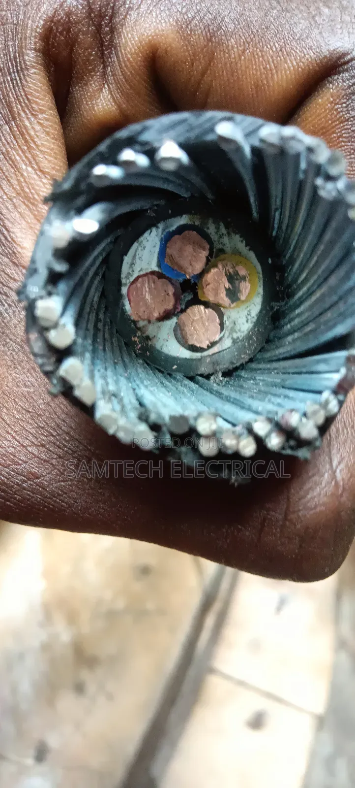 16mm 4 Core Armoured Cable