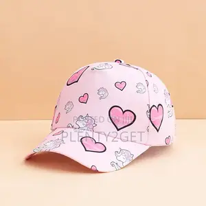 2pcs Children's Unicorn Pattern Baseball Cap and Chest Bag Set, Sunsha