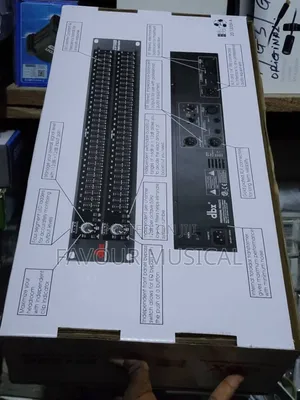DBX 231s Dual 31-Band Equalizer.