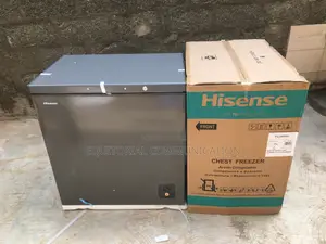 Hisense 198l Chest Freezer – Sleek Silver Finish