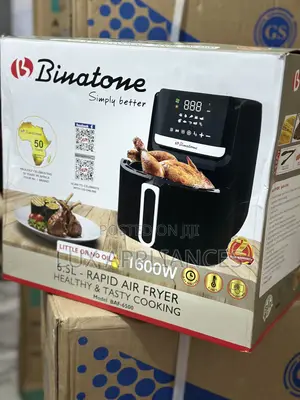 Binatone 6.5l Digital Air Fryer Baf-6500