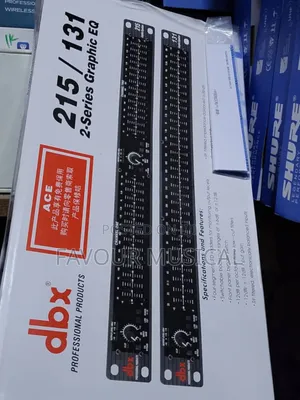 DBX 215/131 2-Series Graphic Eq,