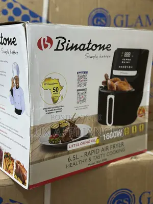 Binatone 6.5l Turbo Heat Air Fryer Baf-6500