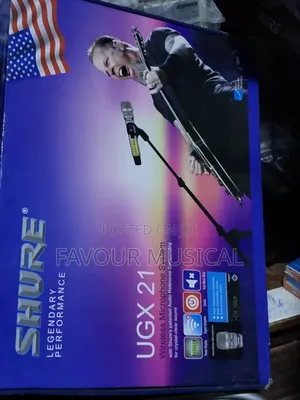 Shure Ugx 21 Wireless Microphone System.