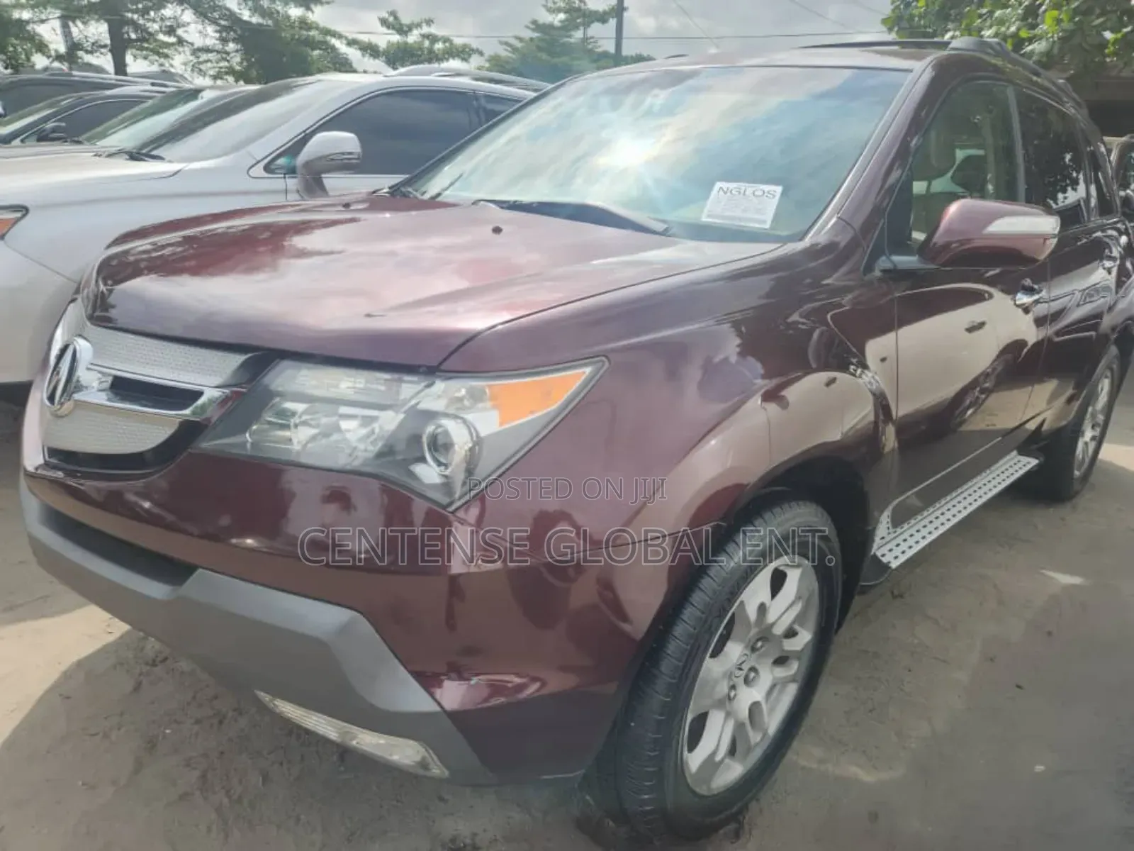 Acura MDX 2007 Red